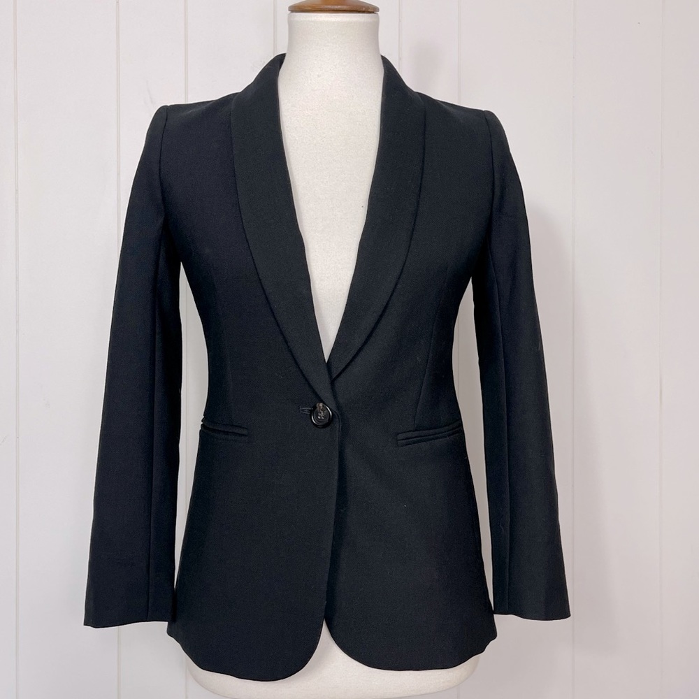 Classic black J. Crew blazer